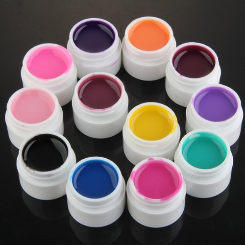 UV Gel Nailart 12 Farben Farbgel Set Polish Nagelgel Gellack Gelpolish Gefragt - 9