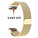 Produktbild Big-Mountain Für Garmin Fenix 5X / 5X Plus, Edelstahl Armband, Milanese Magnetverschluss Mesh Handschlaufe Ersatz Uhr Armband, Band Strap Replacement, 20MM (Gold)