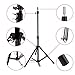 Anself Adjustable Hairdressing Tripod Hairdresser Training Head Stand Holder Cosmetology Mold Clamp