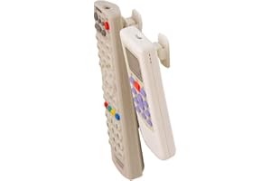 showll 4 Set TV Fernbedienung Halter Haken TV Klimaanlage Fernbedienung Halter Wandhalterung Ablage Sticky Haken Self Adhesive Strong Aufhänger Halter Wand Sensor
