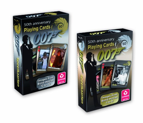 Preisvergleich Produktbild Spielkarten "50 Jahre James Bond 007"