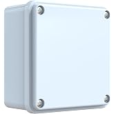 YAVUZ Junction Box, Junction Box, Distribution Box IP65 Waterproof 100 x 100 x 50 mm Enclosure Box POLY 032-1010