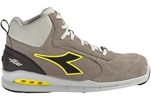 Diadora Homme Run Net Airbox Mid S3 SRC Chaussure de Piste d'athlétisme