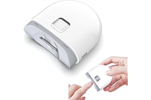 GBBAZU Electric Nail Clippers，Automatic Nail Clipper with LED Light，Electric Nail Trimmer Suitable for Children, Adults, and Elderly, 2 Speed Portable Nail File, Nail Scraps Storage，Easy Operation
