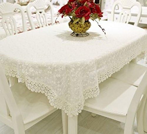 Macrame lace tablecloth Vintage square tablecloth Print tablecloths Rectangle &amp; oblong Tablecloth for dining room-A 115x115cm(45x45inch)