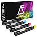 Produktbild Alphafax 4 Toner kompatibel für Xerox WorkCentre 7120 7125 7220 7225 S T Series, 1x Schwarz 22.000 Seiten, 1x je Farbe 15.000 Seiten