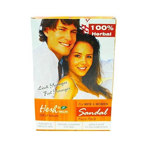 "Hesh" 100% Herbal Sandal Powder 100g For Men & Women