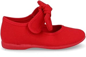 zapattu Batilas - Merceditas niños en rojo lazo piqué