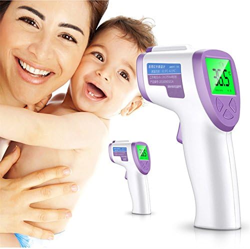 Infrared Forehead Thermometer 3rd Generation Immediate Read Sensor Digital Fever Measurement Professional No Touch Readings for All Ages Liquid &amp; Room Measure