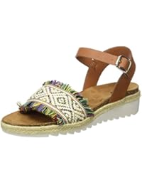 Mtng Ludo, Sandalias con Tira de Tobillo para Mujer