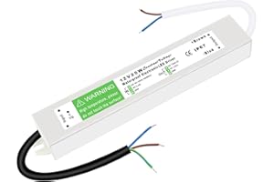 HNCY Trasformatore 220V 12V 20W, Alimentatore 12V 1.67A, Impermeabile IP67 Trasformatori AC a DC, LED Driver Tensione Costante, Alimentatore Lampada LED per Striscia, MR16 MR11 GU5.3 G4