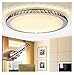 Produktbild Handy APP-Fernbedienung LED Bernstein Kristall Deckenlampe Wandlamp voll dimmbar Fernbedienung Ø680mm