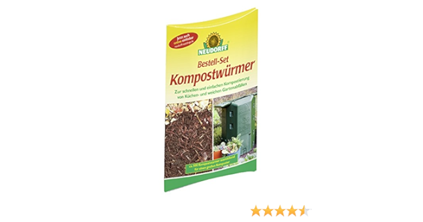 Neudorff Bestell Set Kompostwurmer Amazon De Garten
