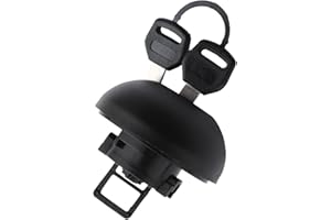 ANBOO Bouchon Réservoir D'essence Verrouillable Compatible avec Renault Master II, Bouchon Reservoir Essence avec 2 Clés 7701471585, Compatible avec Nissan Interstar Primastar Clio II