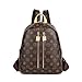 Produktbild RSTJ-Sjbag Rucksäcke Soft PU Printin Leder Quilted Retro Große-Kapazität Travel College Wind Student Frauen Schultertasche 30 * 27 * 13Cm