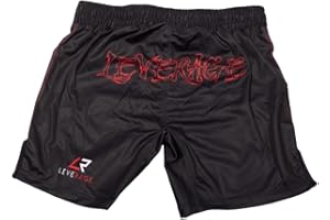 Leverage Kids Jiu-Jitsu BJJ MMA Shorts - Nogi Grappling Kickboxing Muaythai Surfing Summer Holiday Shorts