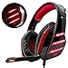 Produktbild Beexcellent Gaming Headset für PS4, Surround Bass Sound Professional Kopfhörer mit Mikrofon LED Licht für Xbox One PC Laptop Mac Tablet