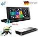 Produktbild 1080P Dash Cam, 4G Android Center Console Dash Cam GPS Global Positioning Dual Lens HD Nachtsicht G-Shock Parking Monitoring Loop Video