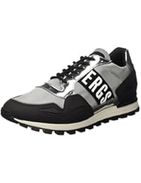 Bikkembergs Fend-er 739 Low Shoe M Rubber Leather/Fabric, Sandalias con Plataforma para Hombre