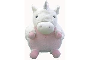 Cozy-Time Giant White & Pink Unicorn Handwarmer