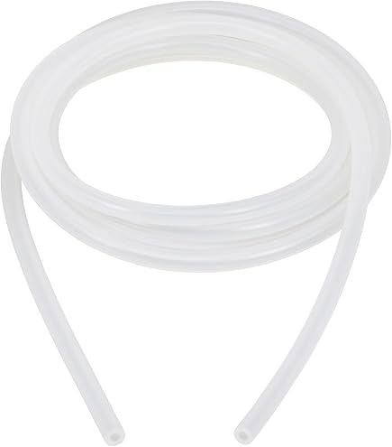 Tuyaux de rechange pour machine à café - Lot de 6 tuyaux à lait avec 3 connecteurs - Tuyaux en silicone flexibles et - pour appareils de cuisine - Pièces pour machines