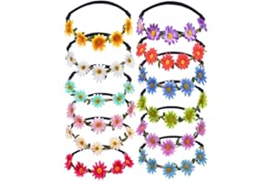 Volicph Blumen Haarband Kranz Party Stirnband Geeignet für Mädchen Party Hochzeit Scenic Spot Beach Urlaub