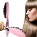 Hair Straightener, MKQPOWER Silky Straight Hair Brush with Anion Hair Care,Anti Scald Static Electric Hair Straightening Comb, Moisturizing Hydrating Care, Make Tangled Hair Silky Massager with Detangling Digitial LCD