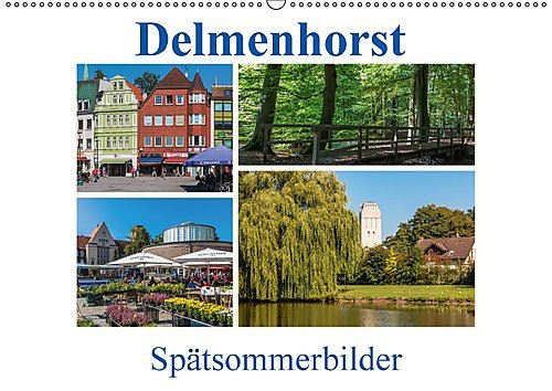 Delmenhorst Spätsommerbilder (Wandkalender 2017 DIN A2 quer): Viel Sonne, viel Natur, viel Grün - die Stadt Delmenhorst und ihre schönen Seiten (Monatskalender, 14 Seiten ) (CALVENDO Orte)