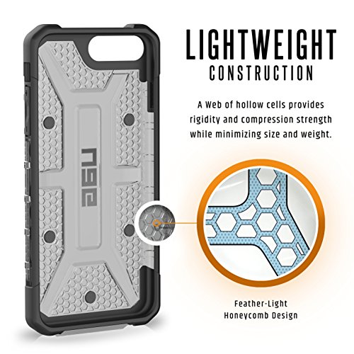 UAG iPhone 8 / 7 / 6S Plus [5.5-inch screen] Plasma Feather-Light Composite [ASH] Military Drop Tested iPhone Case