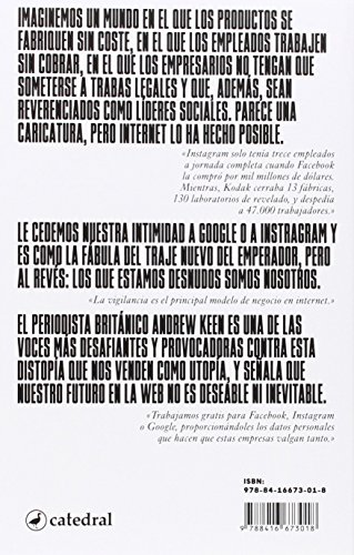 Book's Cover of Internet no es la respuesta/ Internet Is Not the Answer