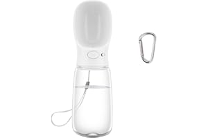 COTOP 550ml Borraccia Portatile per Cani, Dispenser per Acqua Antibatterica per Alimenti per Animali Domestici Perdita Prova Cane Gatto BOL Bottiglia da Viaggio, Bere all'aperto Pet