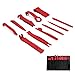 Produktbild Xianan 11 Teile / satz Auto Kunststoff Trim Removal Tool Audio Türverkleidung Offene Form Set Kit Tasche Hebeln Werkzeug Auto Interior Handwerkzeuge (Rot)