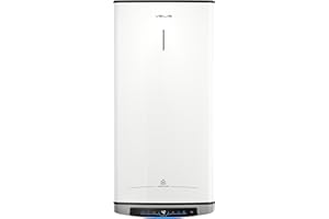 Ariston VelisDune Wifi-FE - Scaldabagno Elettrico 80 Litri CASHBACK 120€ Verticale/Orizzontale 51x27x101 cm - Boiler Elettrico a 2 Serbatoi ECO-EVO e Controllo Remoto, Classe B, Compatibile con Alexa