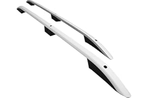 accessorypart Barras de Techo Portaequipajes Barras Superiores para Volkswagen Touareg (7L) 2002-2010 Gris