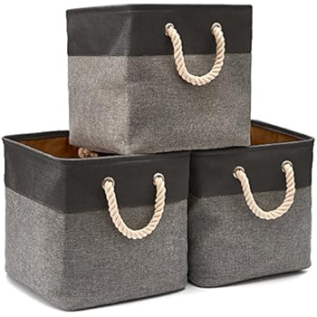 DuneDesign 4er Set Filz Aufbewahrungsbox 33x33x38 cm Kallax Filzkorb