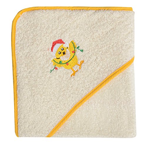 Baby Hooded Cuddle Robe Cat, Rabbit, Horse,Turtle,Giraffe,The Pooh Bath Towel (Chick)