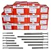 Produktbild Nageldübel / Senkkopf Schraube / 5.0x30mm bis 10x100mm wählbar / Schlagdübel Dübel Nylon / Auswahl - 8.0x100mm (100 Stück)
