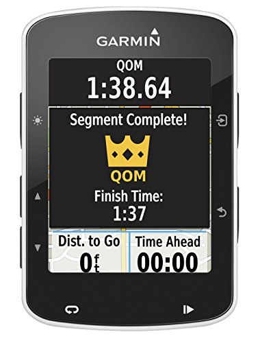 Garmin Edge 520 GPS Fahrradcomputer, Performance- und Trainingsanalyse, Strava Live Segmente, 2,3 Zoll (5,8 cm) Display