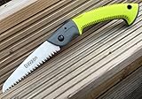 Davaon Pro Pruning Saw – Premium Folding Hand Saw - Triple Cut Ultimate Sharp Blade – Best Tool for Garden, Tree Pruning, Camping – Rugged Durable Trimmer – Comfort Soft Grip – Quality Guarantee