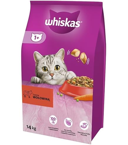 WHISKAS Kip droogvoer voor volwassen katten gesteriliseerd 14 kg - verpakking kan variëren