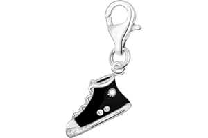 Quiges Charm con Cierre en Argent 925 Calzado para Pulseras