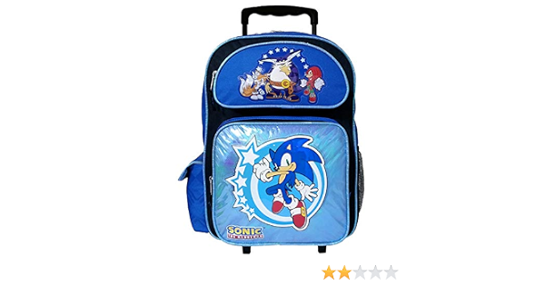 Sonic The Hedgehog sh10844 Zaino trolley grande di Sonic Il Riccio :  Valigeria