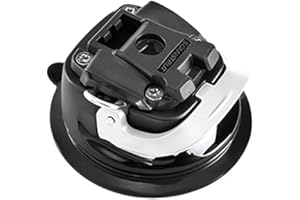 SCANSTRUT ROKK Mini Hardcore Suction Cup Mount System, Black/White, One Size