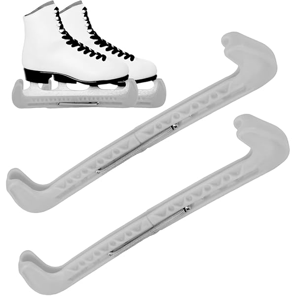 1 Paire De Couvre-lames Pour Patins à Glace + Serviette – Protection Souple élastique, Anti-rouille, Pour Hockey, Artistique, Adulte Et Enfant (Rose Vif)