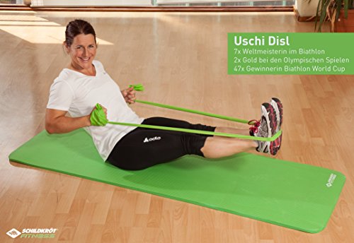 Schildkröt Fitness FITNESSBÄNDER, Latexfrei – 2er Set, in PVC Tube, 960120 - 5