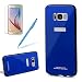 Produktbild Girlyard Glas Hülle für Galaxy Note 8, Ultra Dünn Hart PC Panzerglas Zurück Schutzhülle mit Weiche TPU Silikon Rahmen Design Handyhülle Anti-Rutsch Kratzfest für Samsung Galaxy Note 8 - Blau