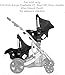 kidz kargo Car Seat for Group 0 to 15 Months (Midnight Black)