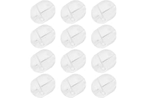 EMSea 200 Cuentas de Pesca de 3 X 5 mm/4,7 X 6 mm/5 X 8 mm Cuentas de Doble Agujero en Cruz Cuentas de Tope de Cebo de Pesca Señuelos de Pesca Aparejos de Pesca Cuentas de Anzuelo Transparentes