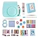 Produktbild Tiessic Instax Mini 9 Kamera Zubehör Bundle für FujiFilm Instax Mini 9 8 8 + Kamera mit Mini 9 Case/Album / Selfie Objektiv/Filter / Wandbehang Frames/Film Frames/Border Aufkleber ETC (Ice Blau)