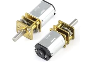 CHANCS N20 DC Gearbox Motor 12V 300RPM Lunghezza dell'albero 10mm Piccolo motore per Robot Wheel DIY Giocattoli 2PCS